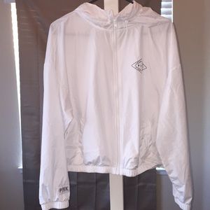 love pink windbreaker